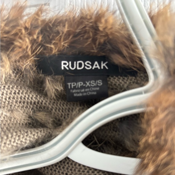 Rudsak Rabbit Fur Vest - Picture 6 of 9